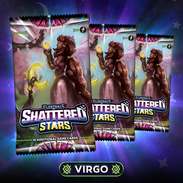 three booster packs featuring elestrals character demeter