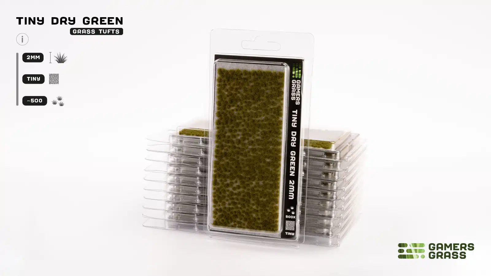 tiny dry green tufts pack
