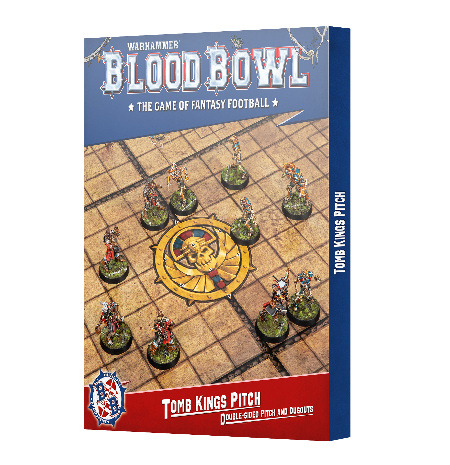 tomb themed board for blood bowl