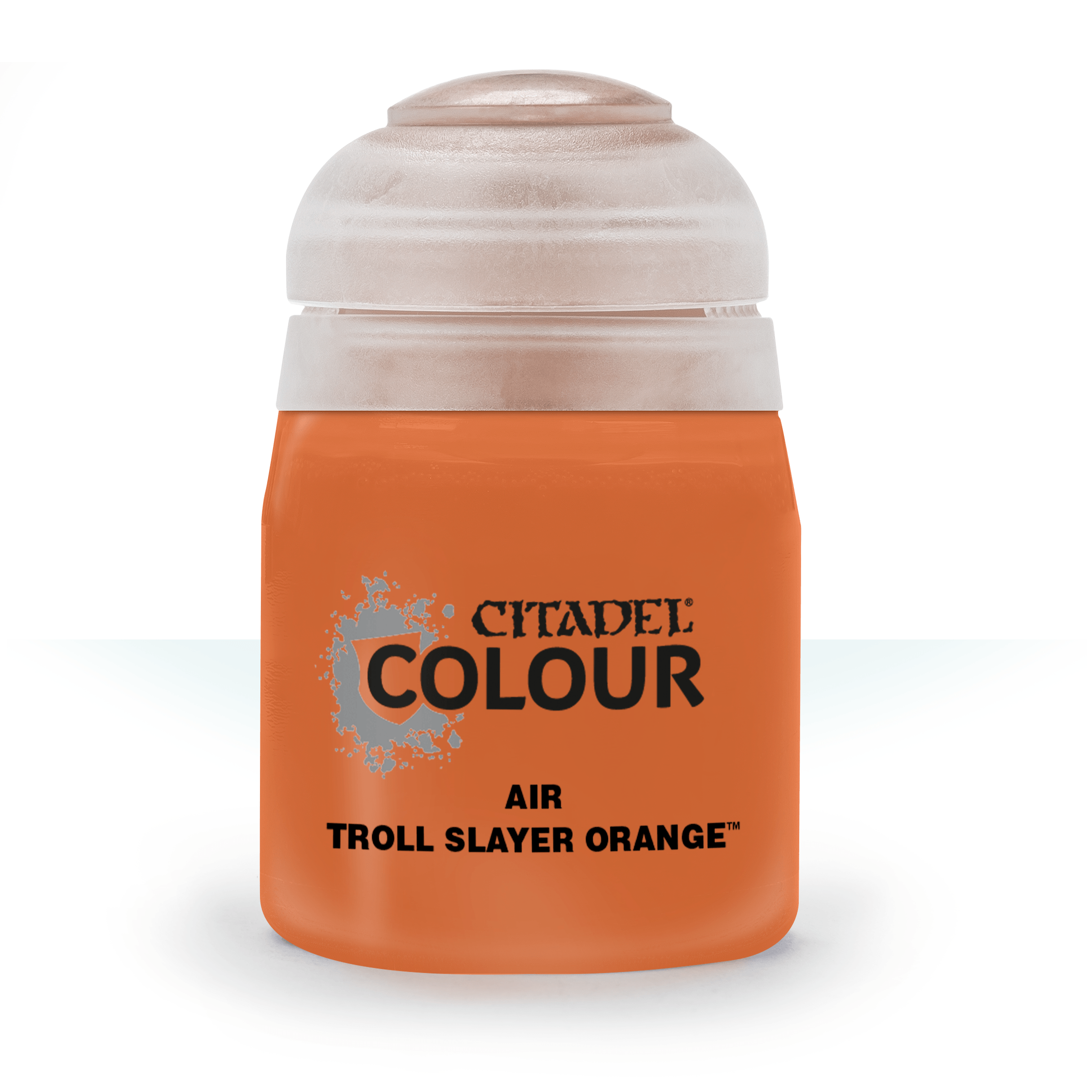 troll slayer orange air paint pot