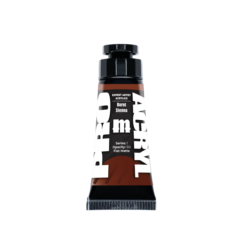 tube of burnt sienna paint