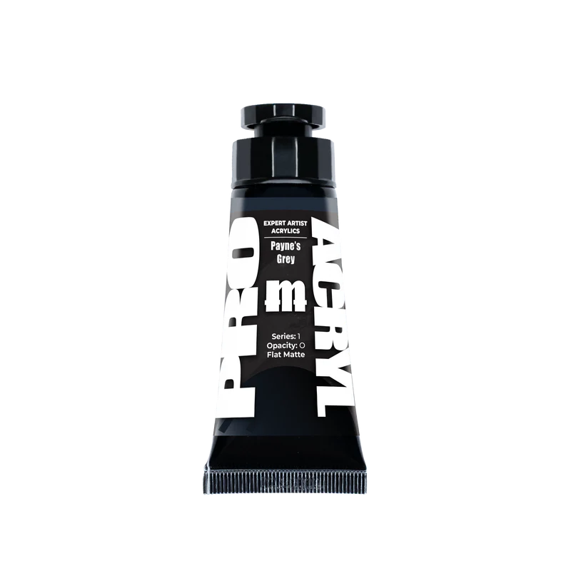 tube of payne's grey paint