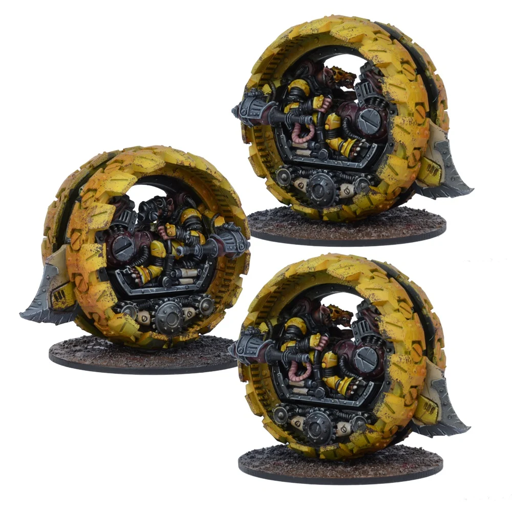 tunnel runners painted models
