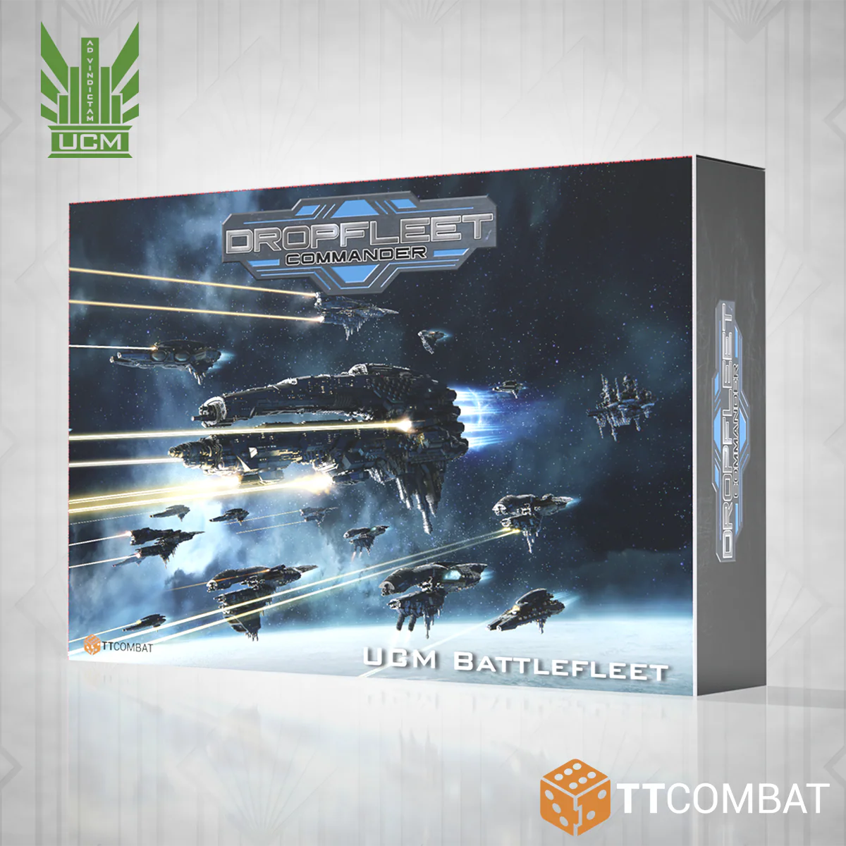 u c m battle fleet front of box