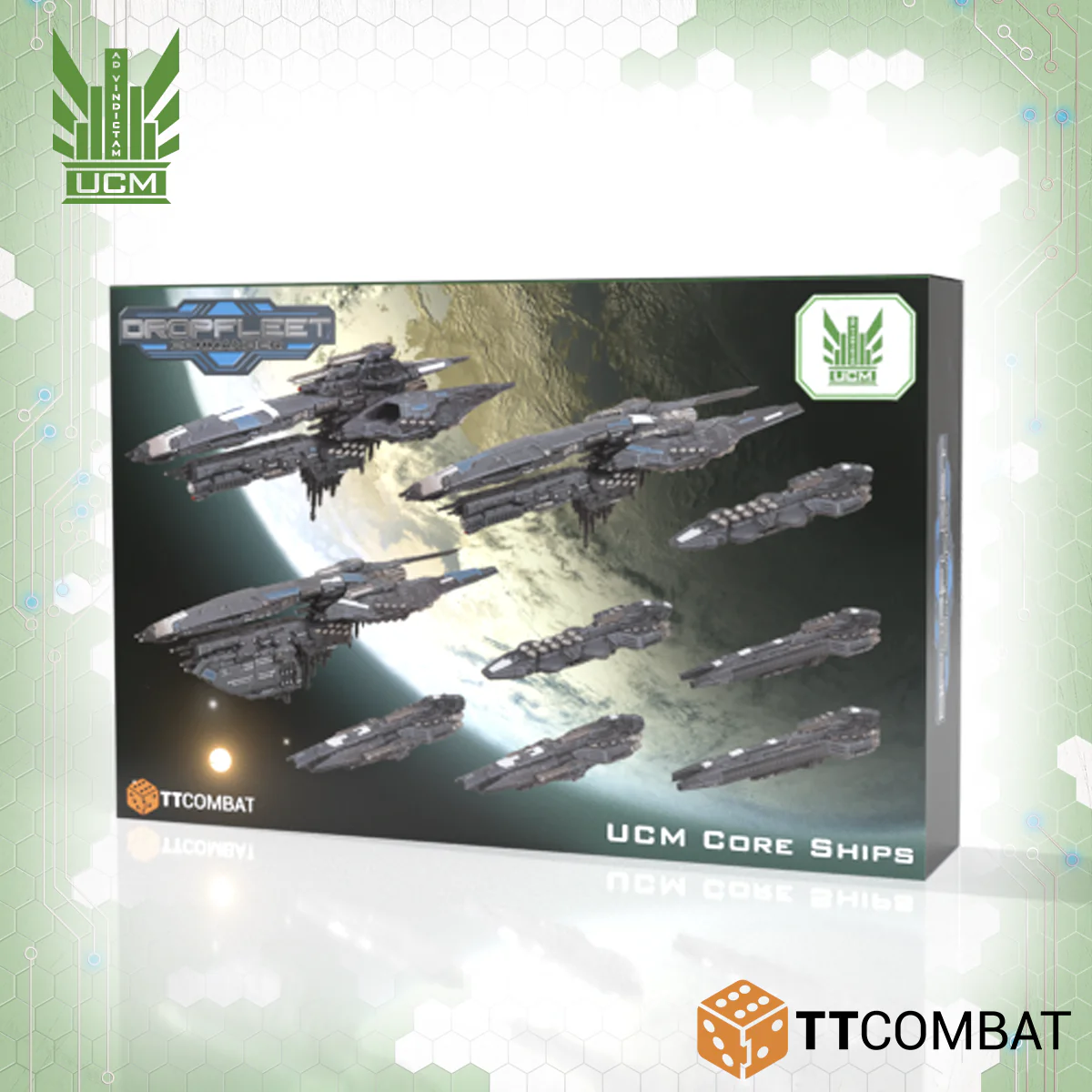 u c m core ships box