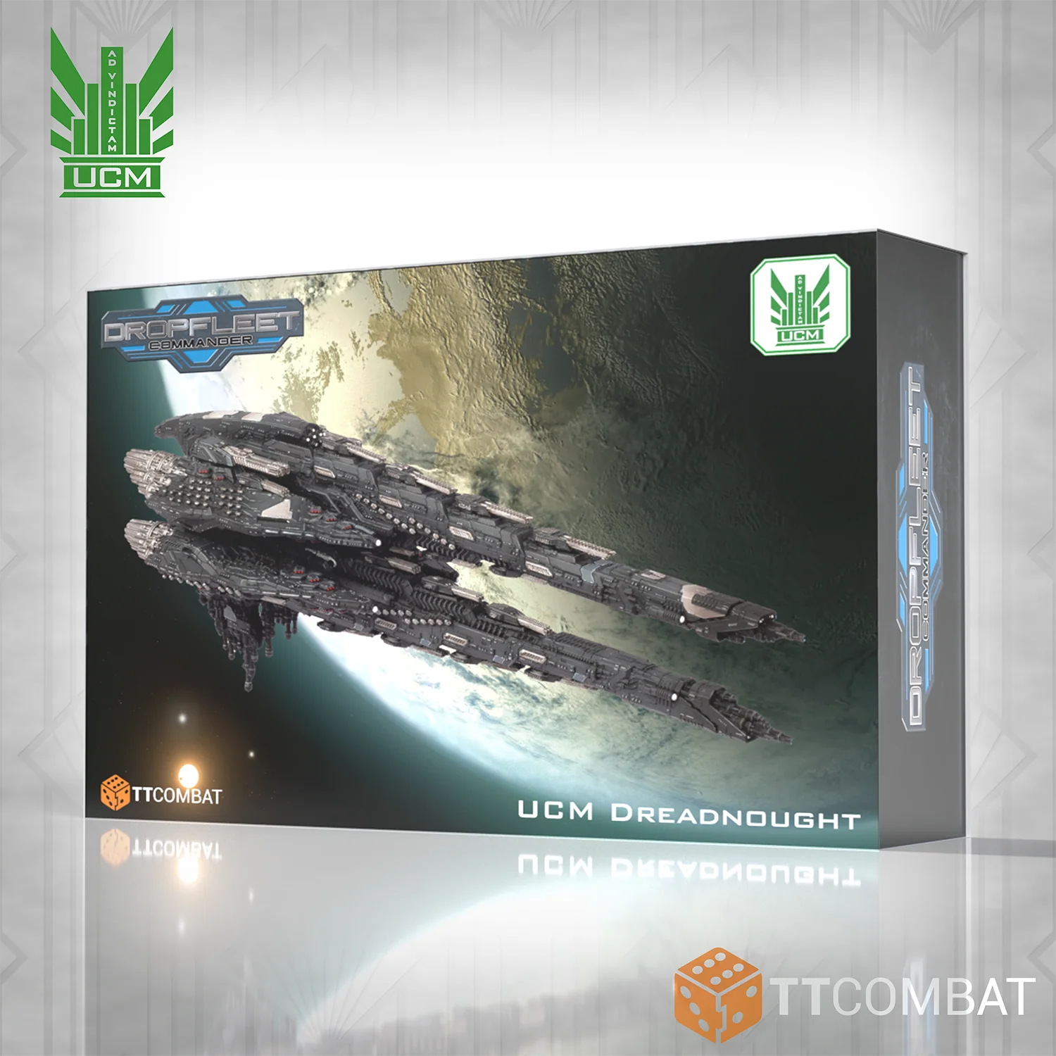 u c m dreadnought front of box