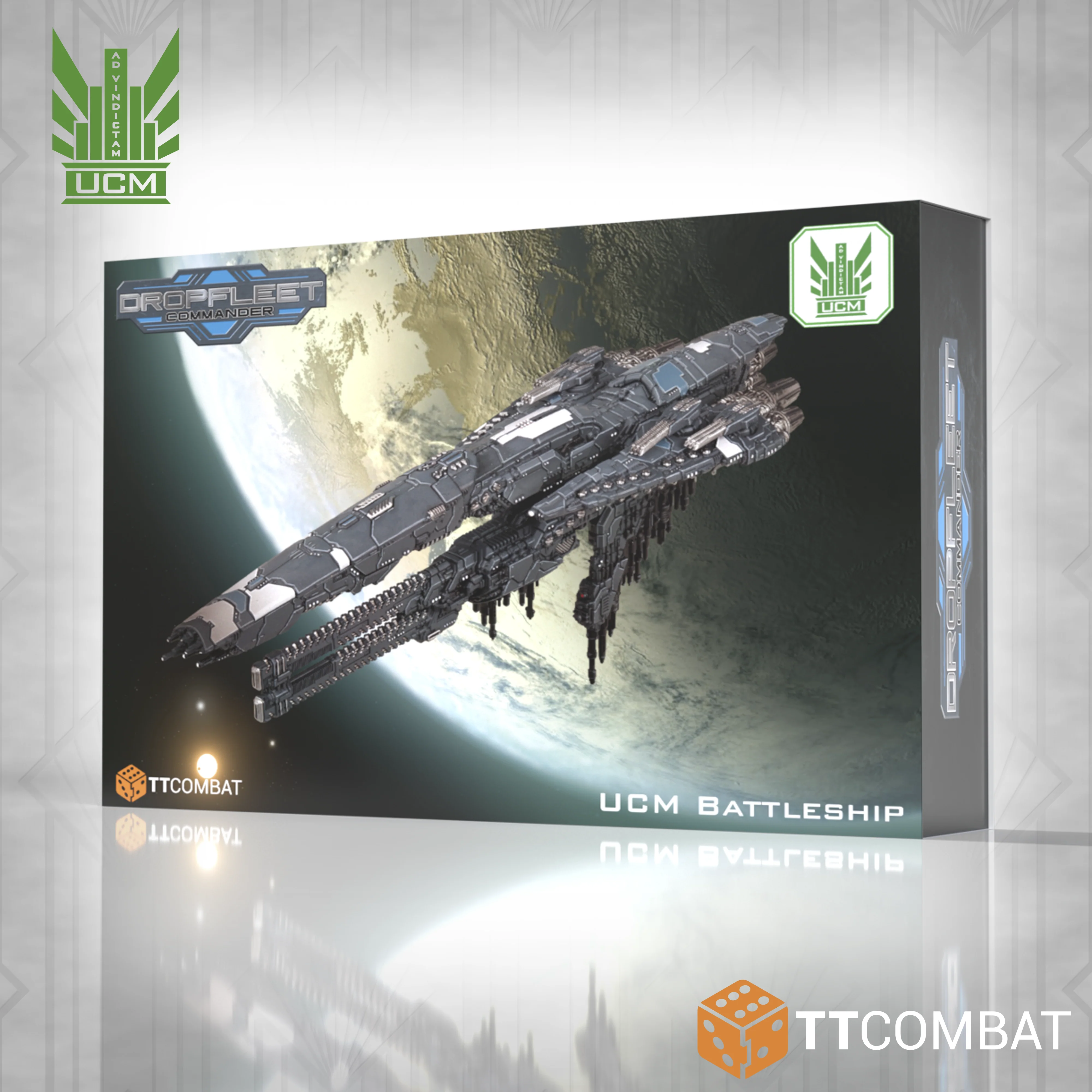 ucm battleship front of box