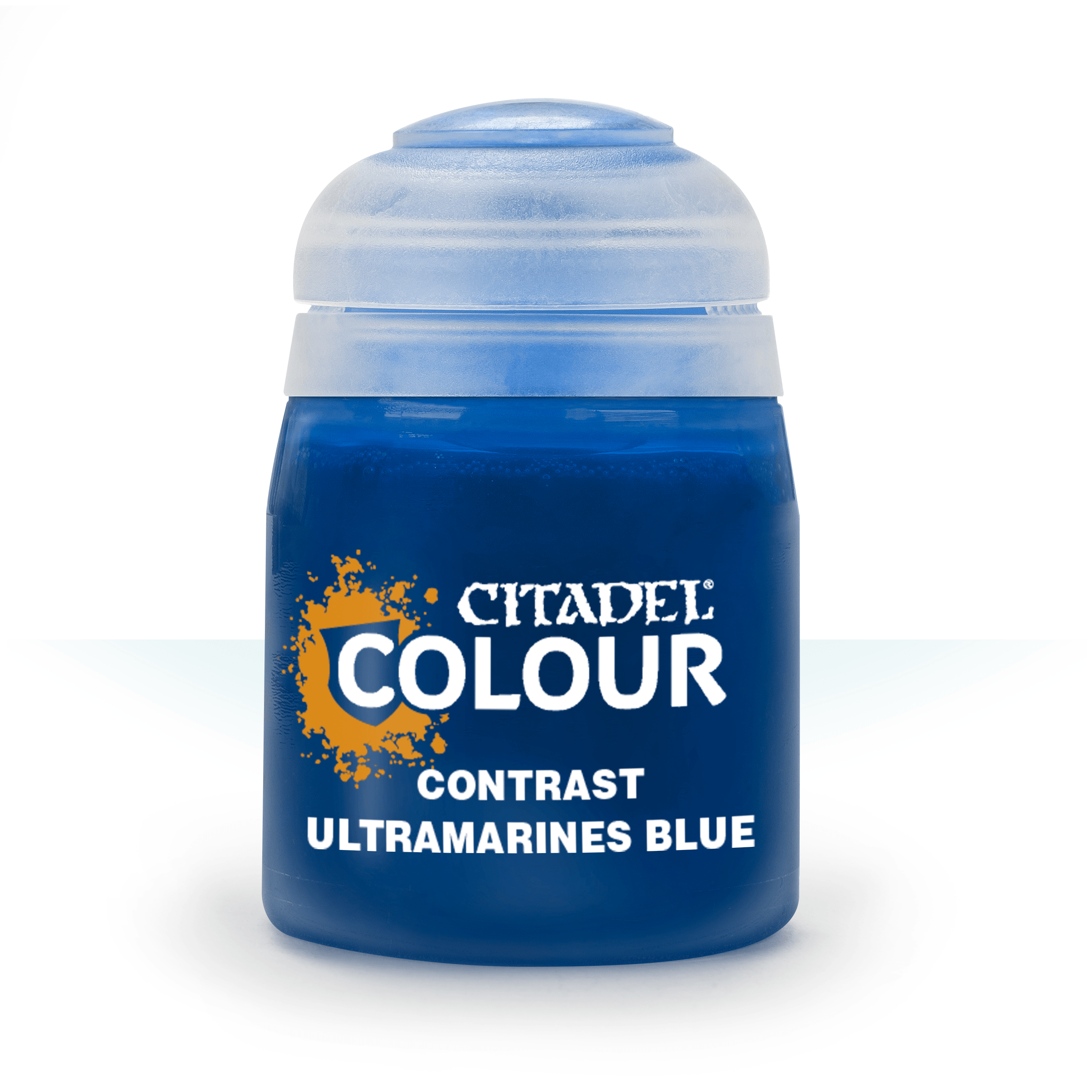 ultra marines blue paint pot