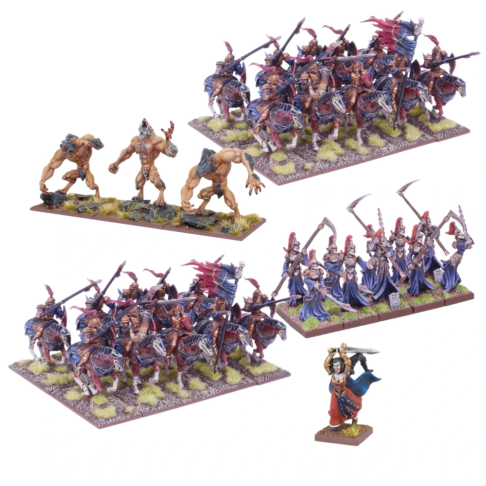 undead elite army painted models
