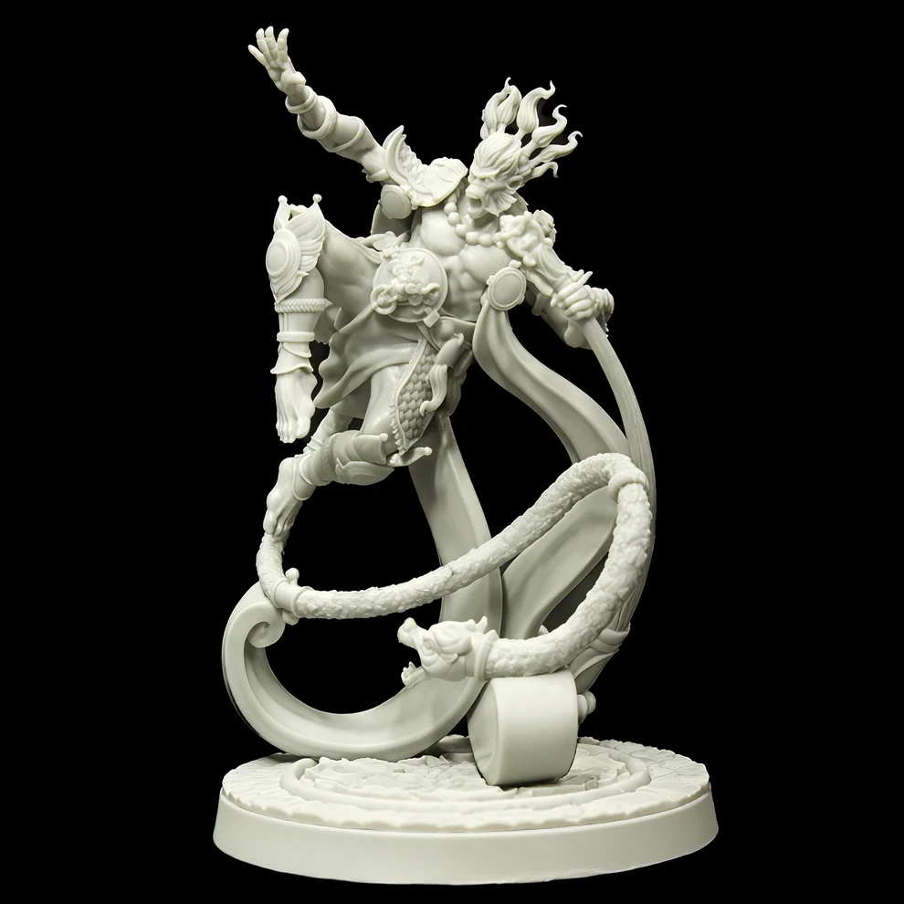 unpainted monkey man miniature
