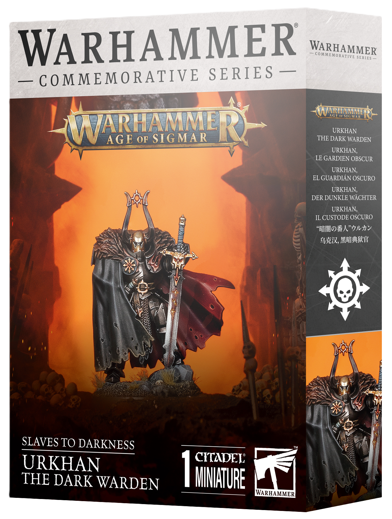 urkhan the dark warden front of box