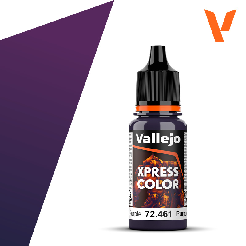 vampiric purple paint bottle