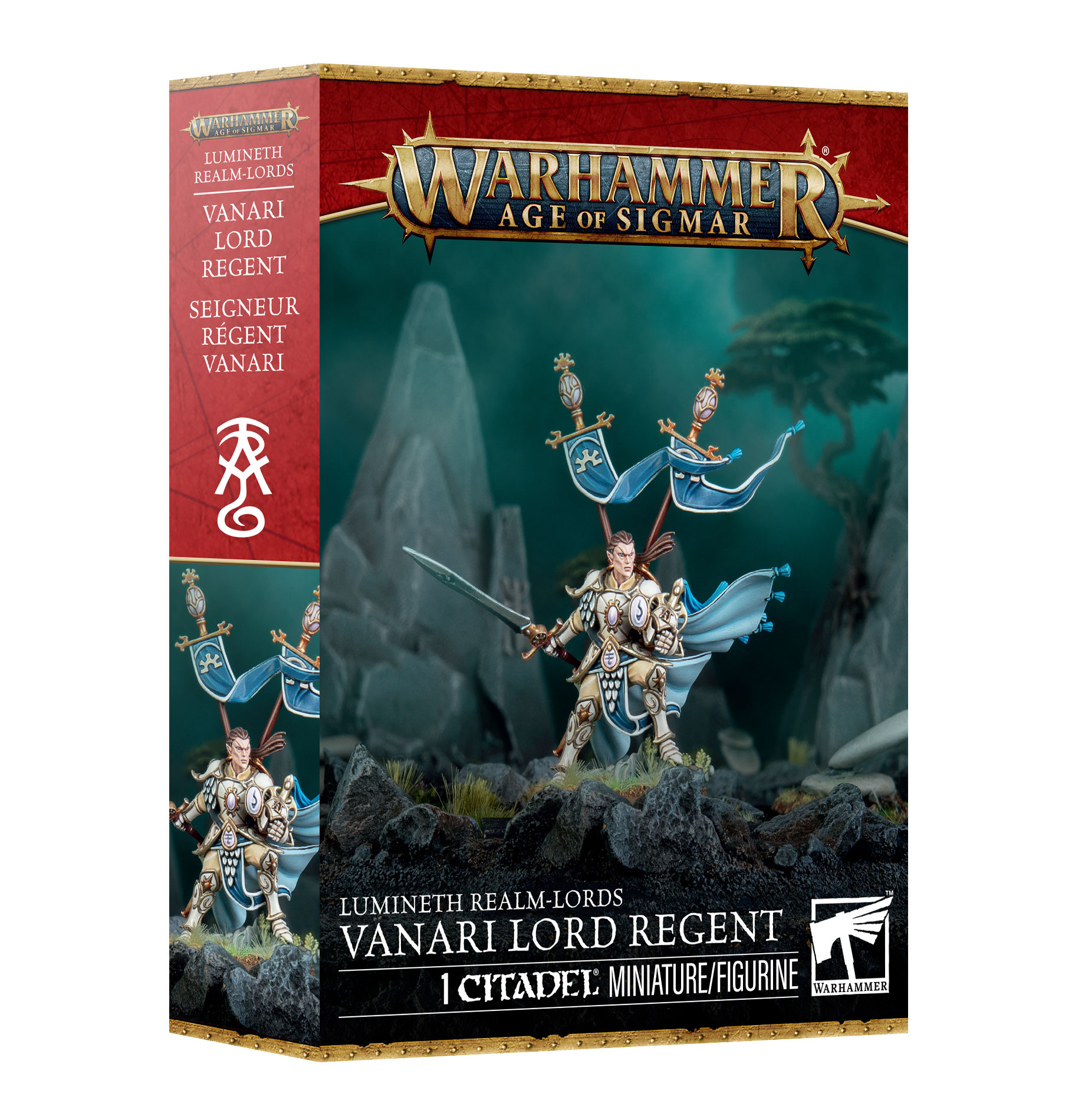 vanari lord regent front of box