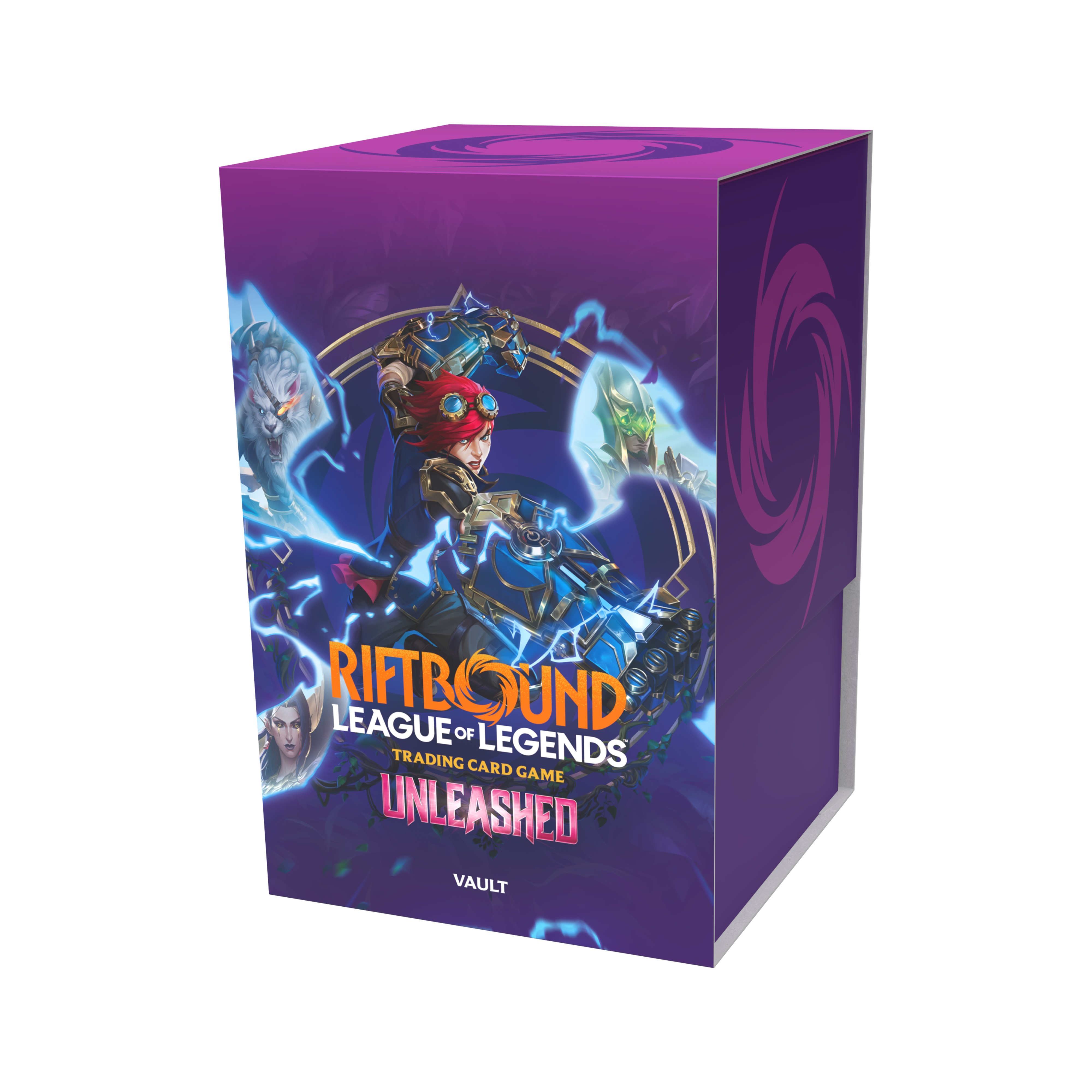 vault storage box featuring vi art