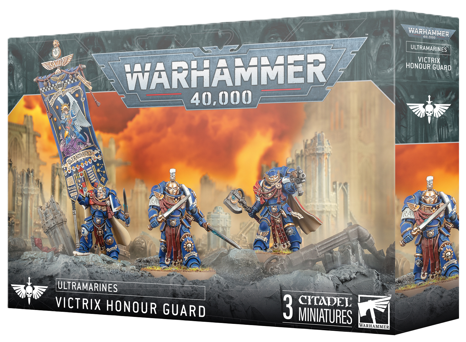 victrix honor guard front of box