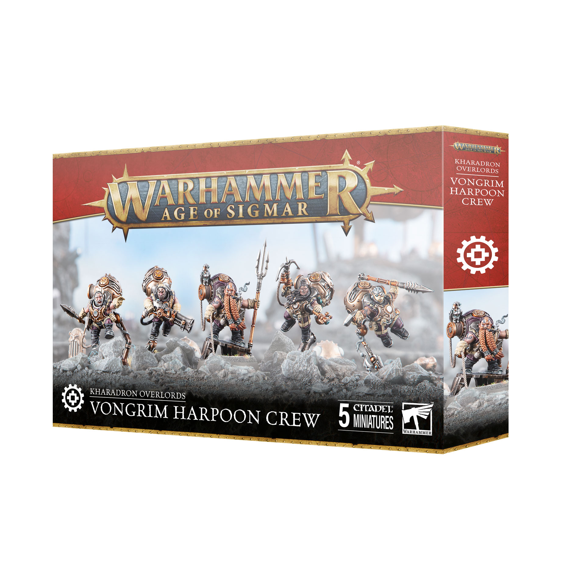 vongrim harpoon crew front of box