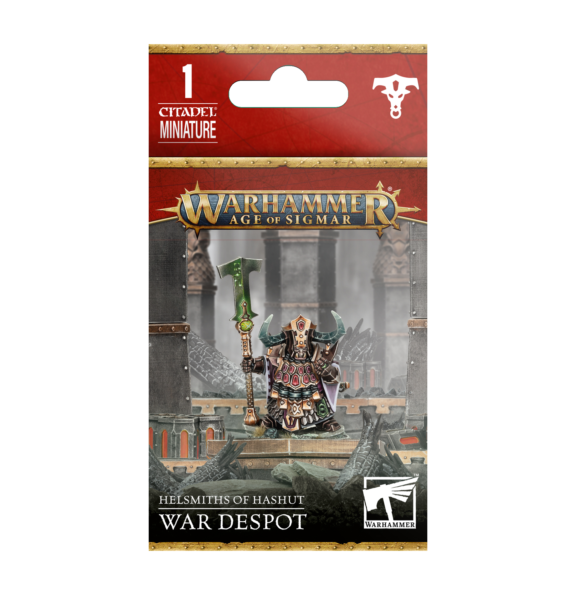 war despot front of paper pack