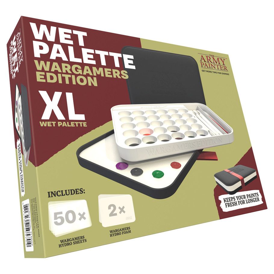 war gamer wet palette box