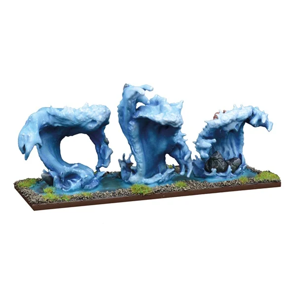 water elementals painted models