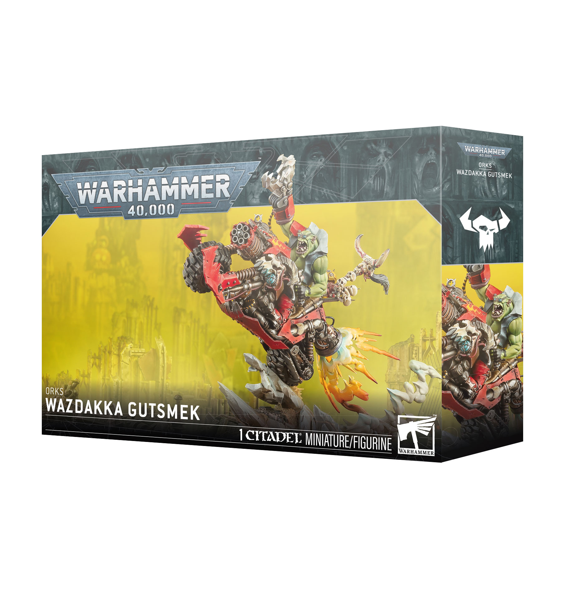 wazdakka guts mek front of box