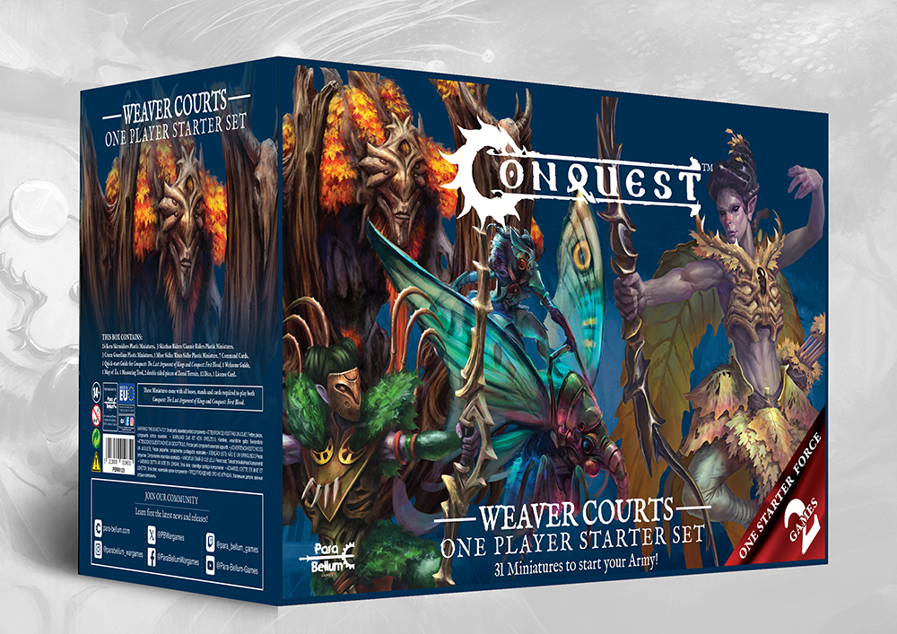 weaver courts starter set front of box