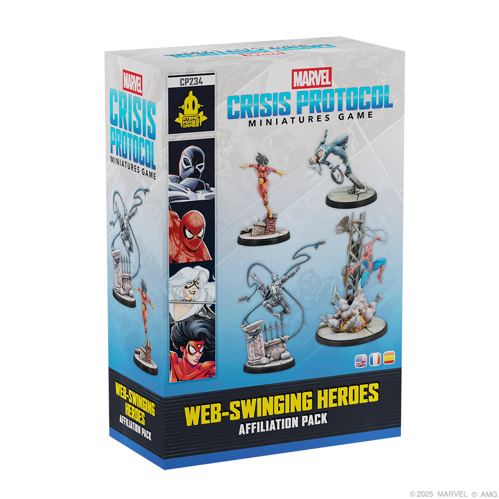 web swinging heroes front of box
