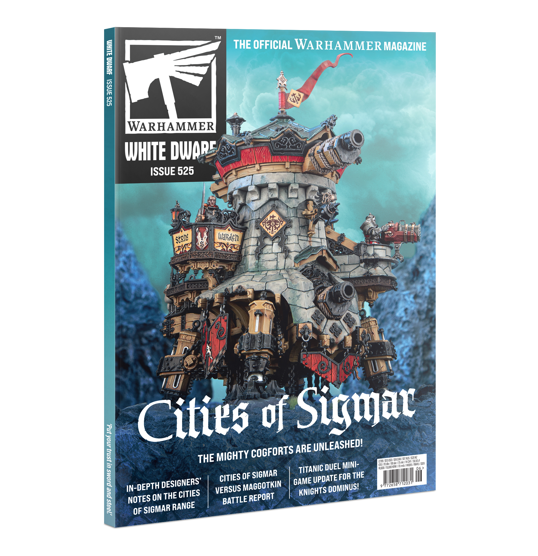 white dwarf that reads cities of sigmar