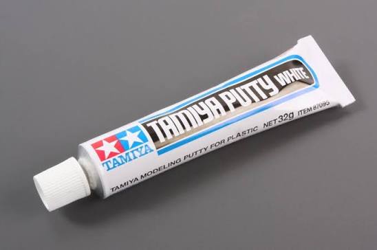 white toothpaste type tube with Tamiya logo