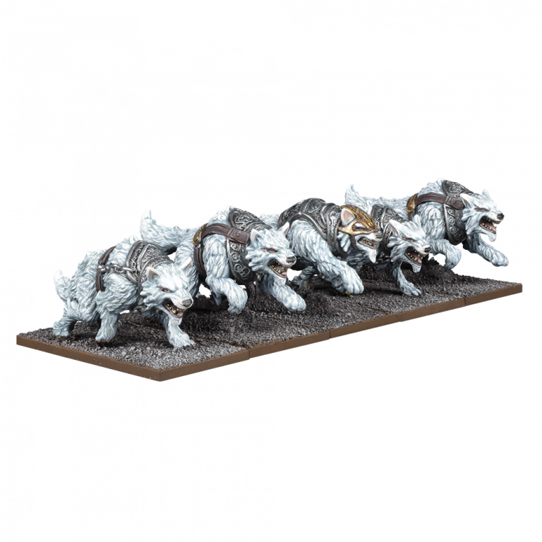 wolves painted models