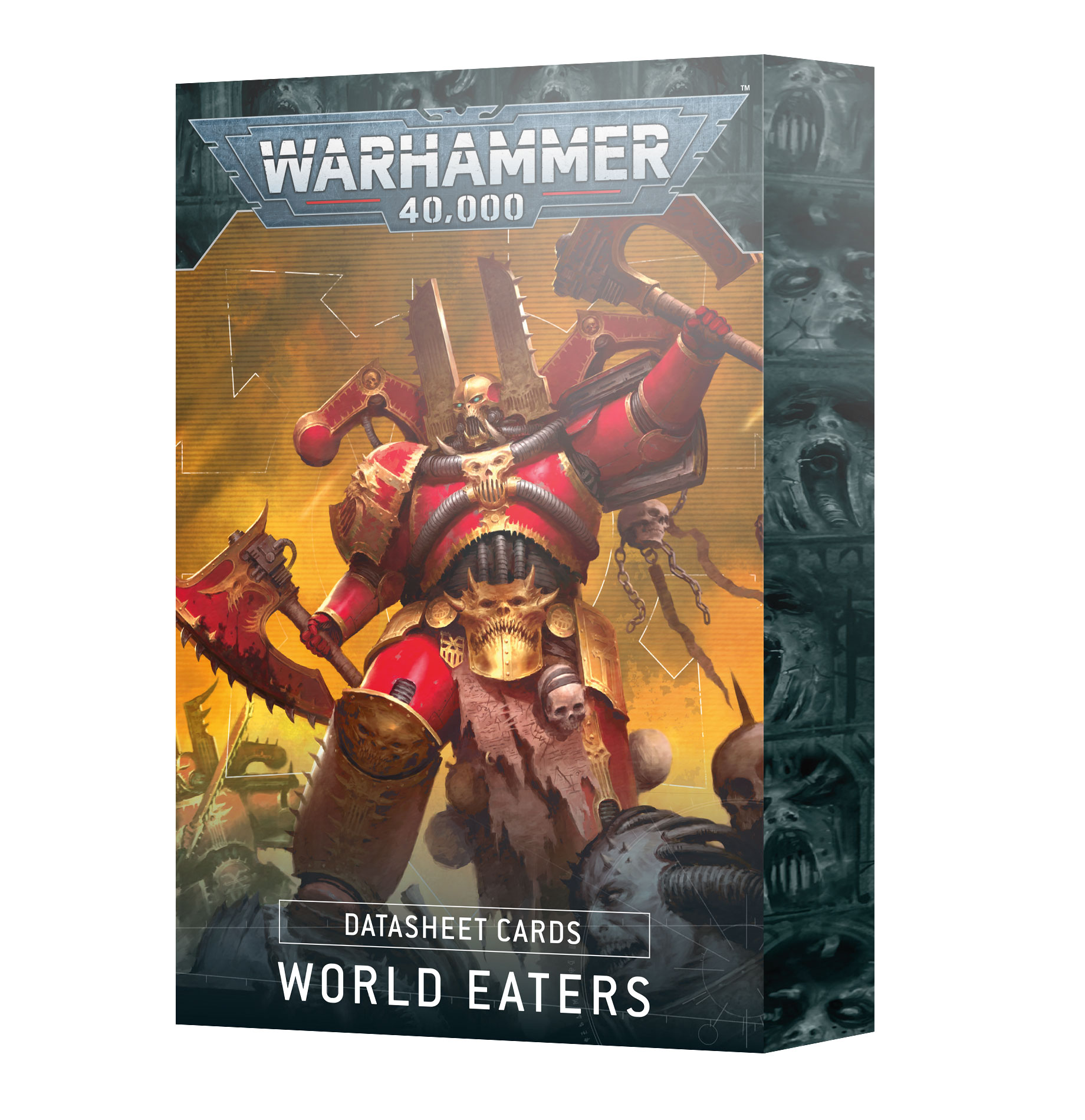 world eaters data sheet cards pack