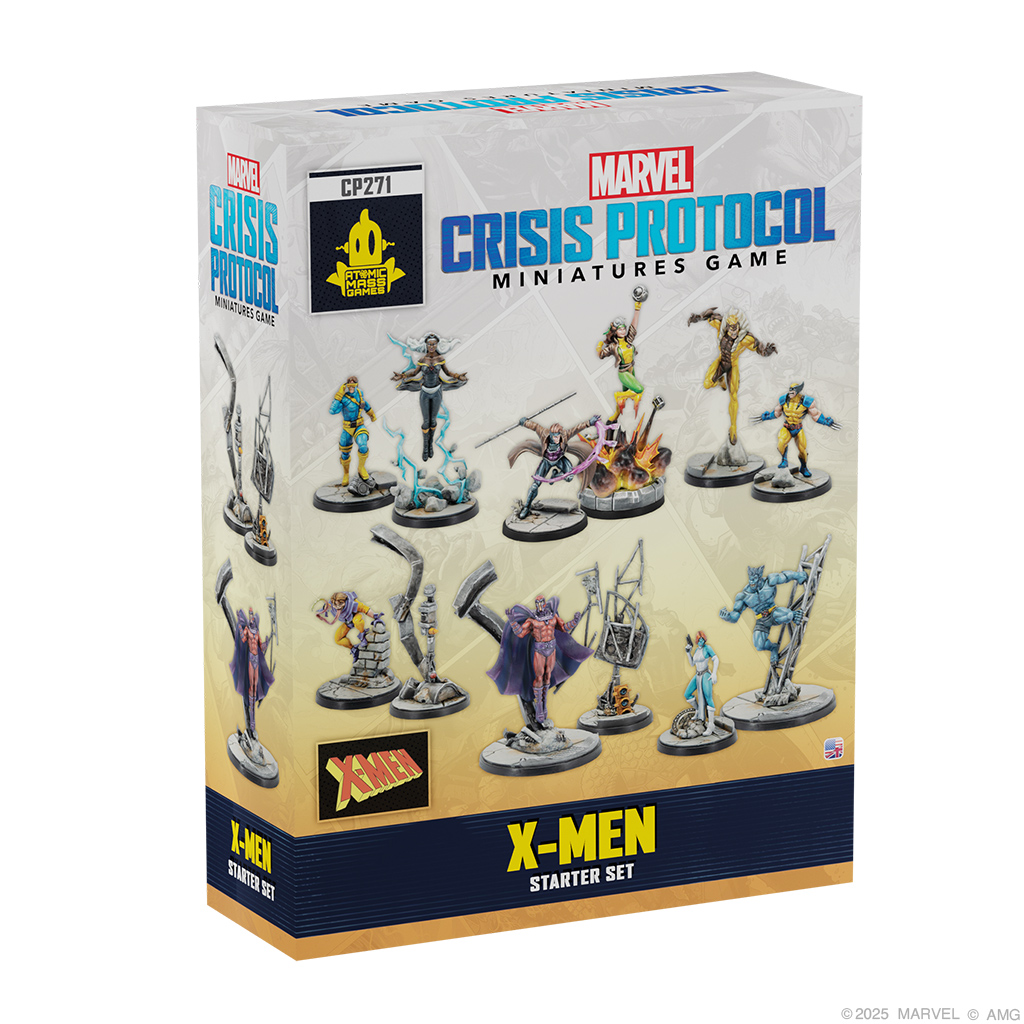 x men starter set front of box