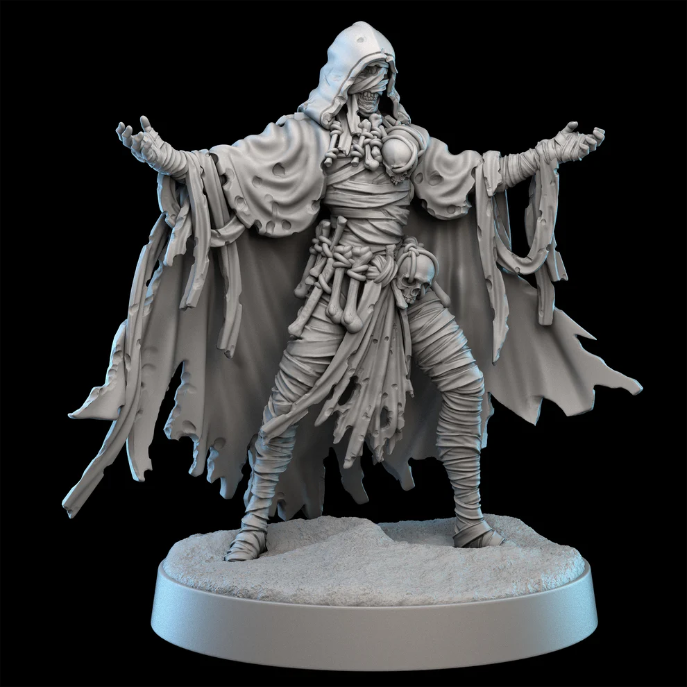 xanthus model render of large mummy