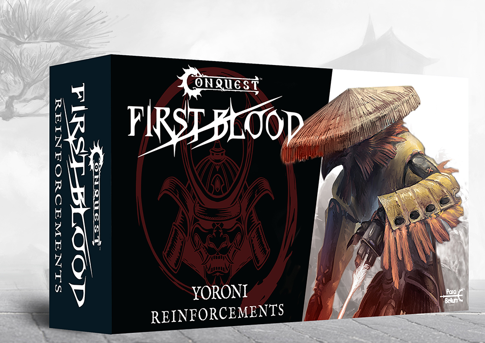 yoroni reinforcements box art featuring bird man archer
