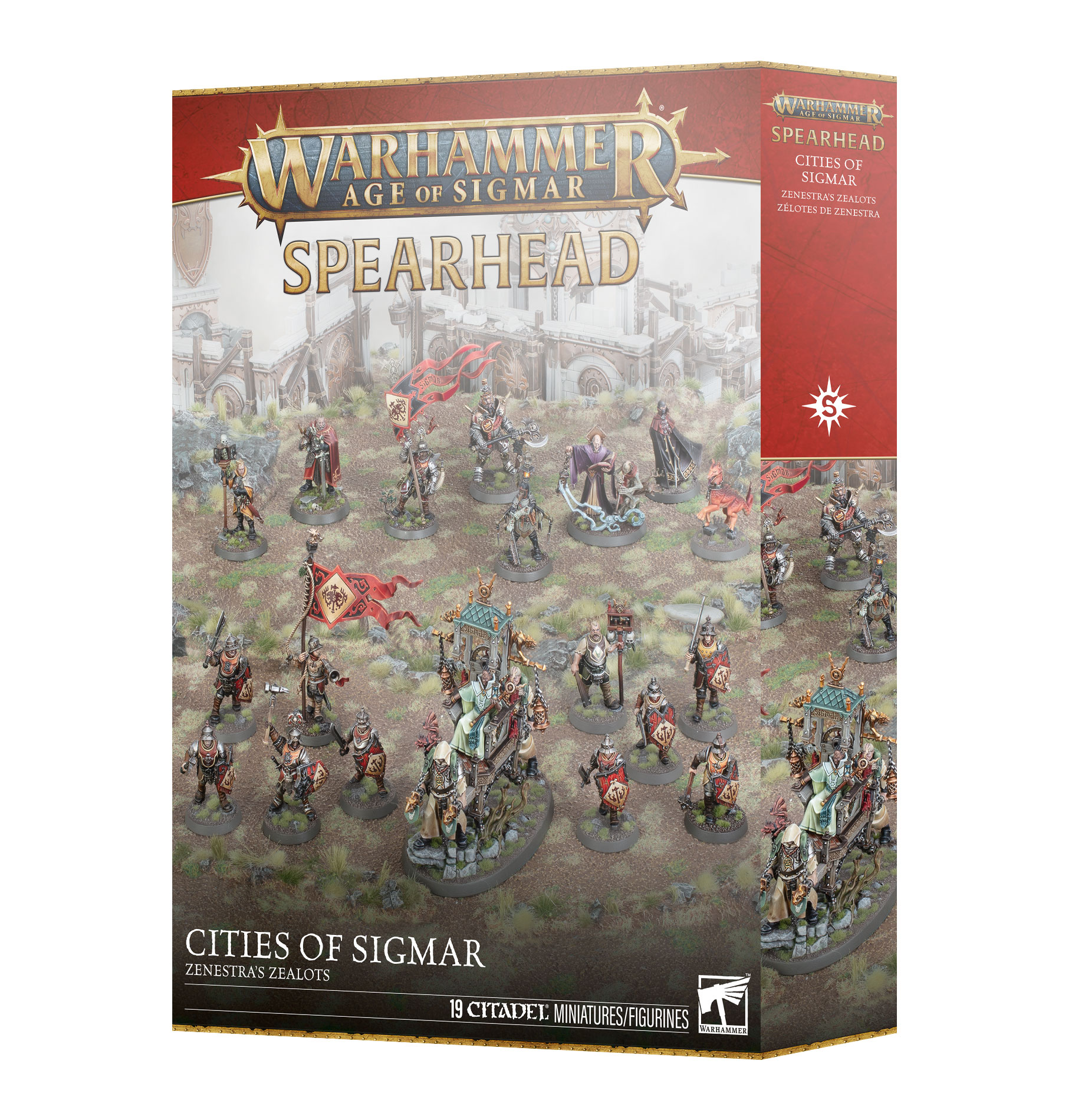 zenestras zealots front of box